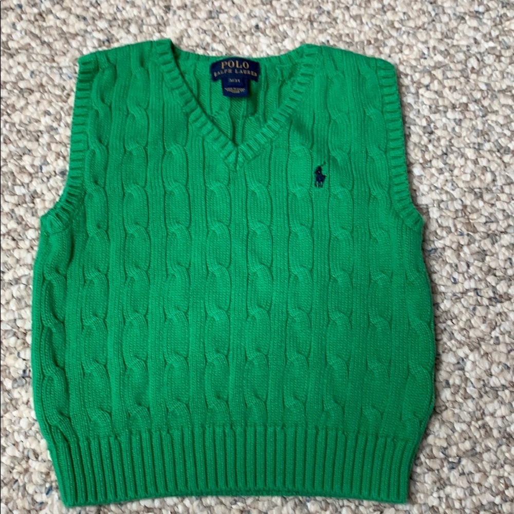 Polo RalphLauren cable sweater vest